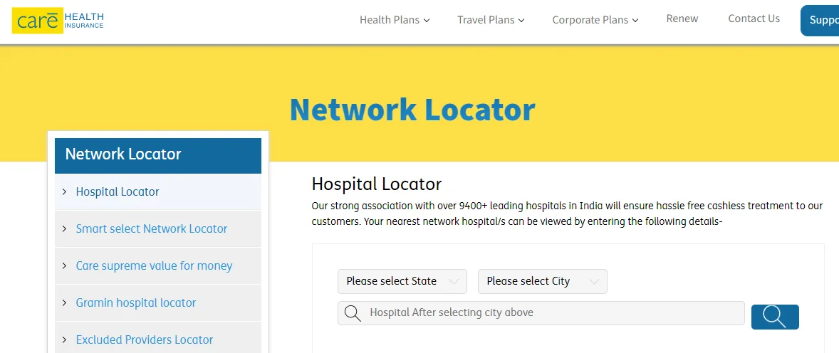 Hospital Locator