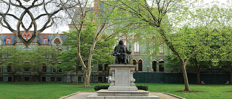 harvard university the university of pennsylvania